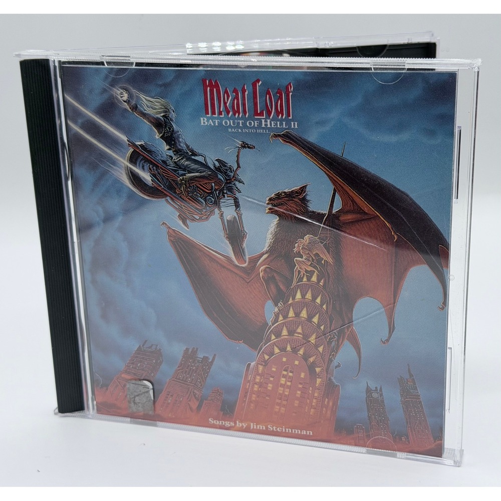 Meat Loaf Bat Out of Hell II Back Into Hell CD 1993 MCA